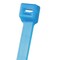 Panduit Cable Tie, 15 in L, 4 in Max Bundle Dia., Blue, Tefzel, 50 lb Strength, 250 PK PLT4H-TL76 - alternate 1